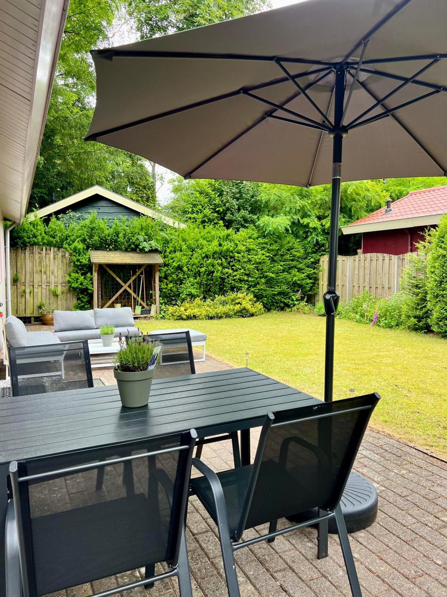 Luxe Boshuisje Met Prive Wellness & Jacuzzi Op De Veluwe Эрмело Экстерьер фото