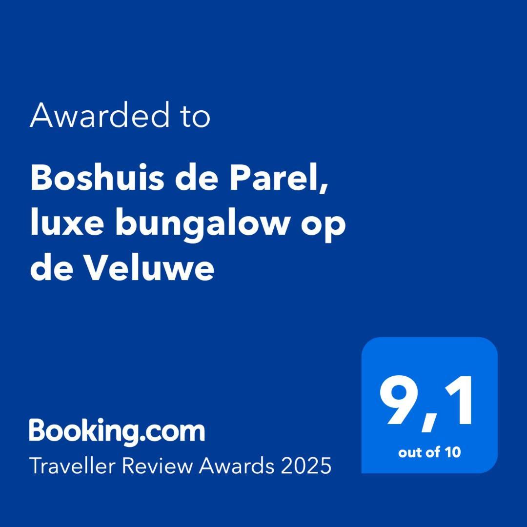 Luxe Boshuisje Met Prive Wellness & Jacuzzi Op De Veluwe Эрмело Экстерьер фото